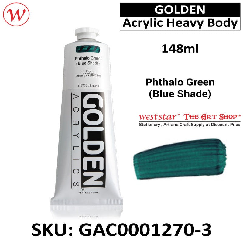 Golden Acrylic Heavy Body | (148ml)