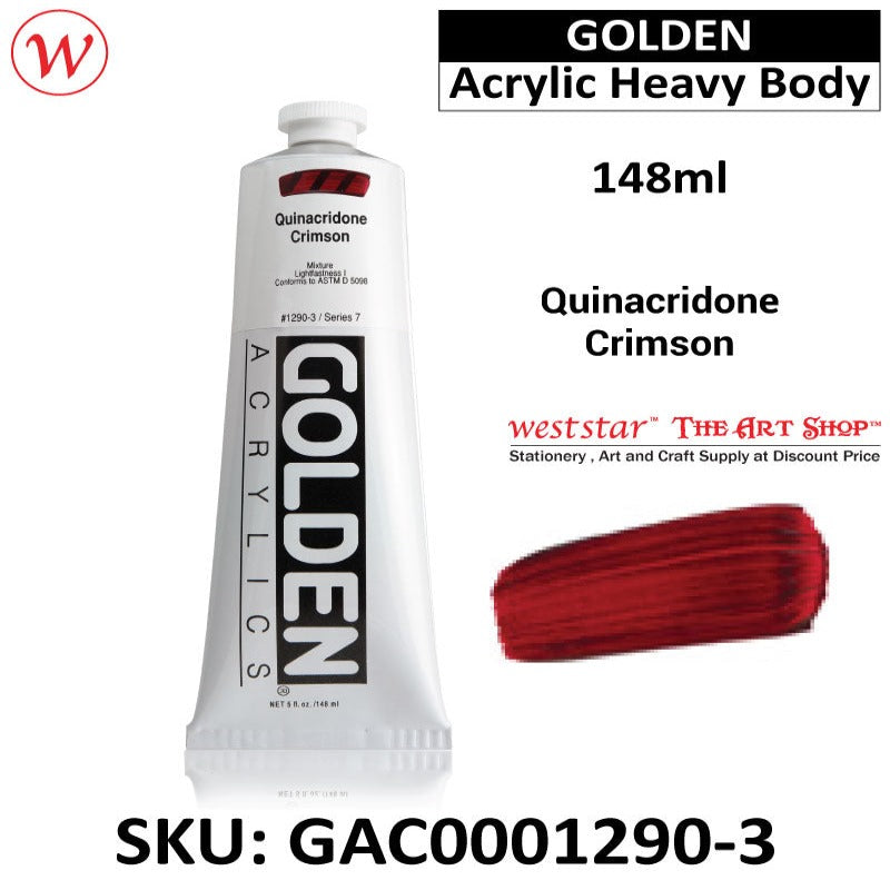 Golden Acrylic Heavy Body | (148ml)