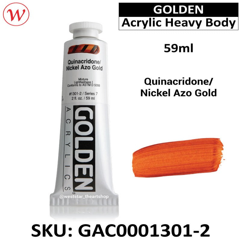 Golden Heavy Body Acrylic Paint | (59ml)