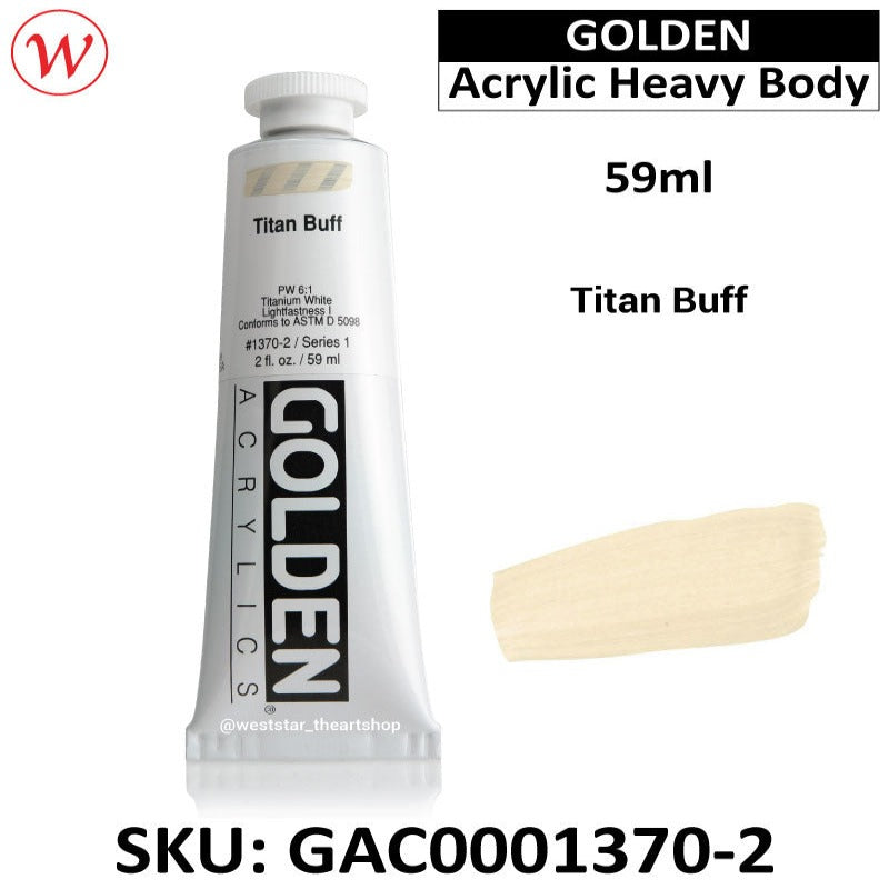 Golden Heavy Body Acrylic Paint | (59ml)