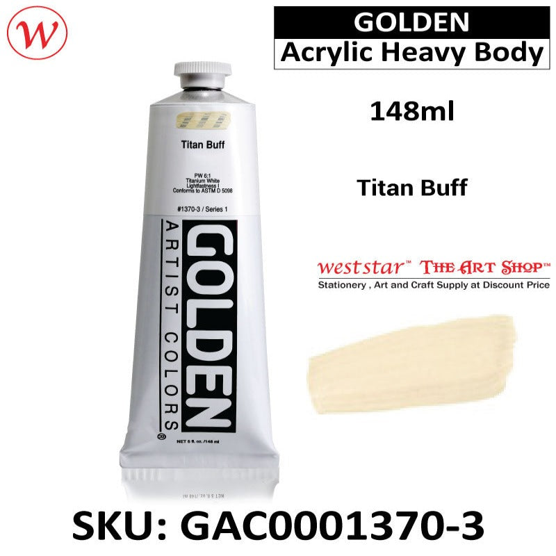 Golden Acrylic Heavy Body | (148ml)