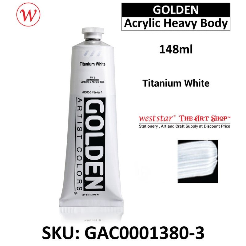 Golden Acrylic Heavy Body | (148ml)