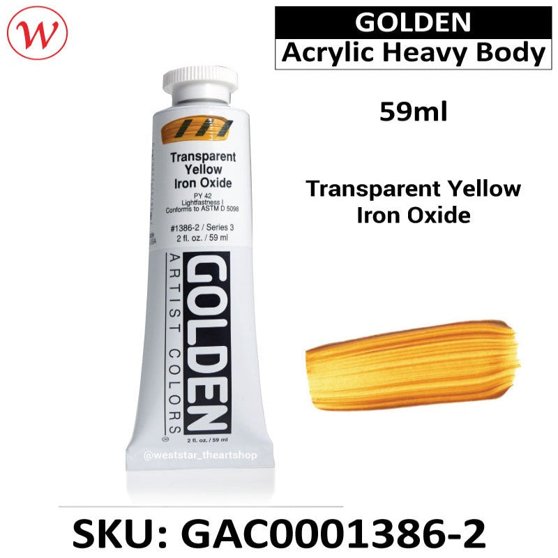 Golden Heavy Body Acrylic Paint | (59ml)