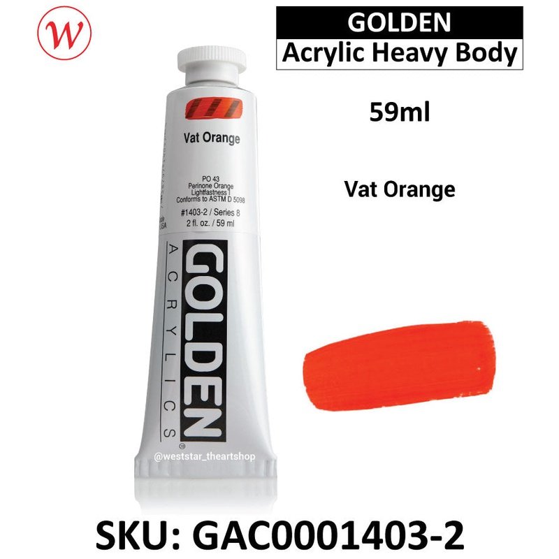 Golden Acrylic 59ml (S8)