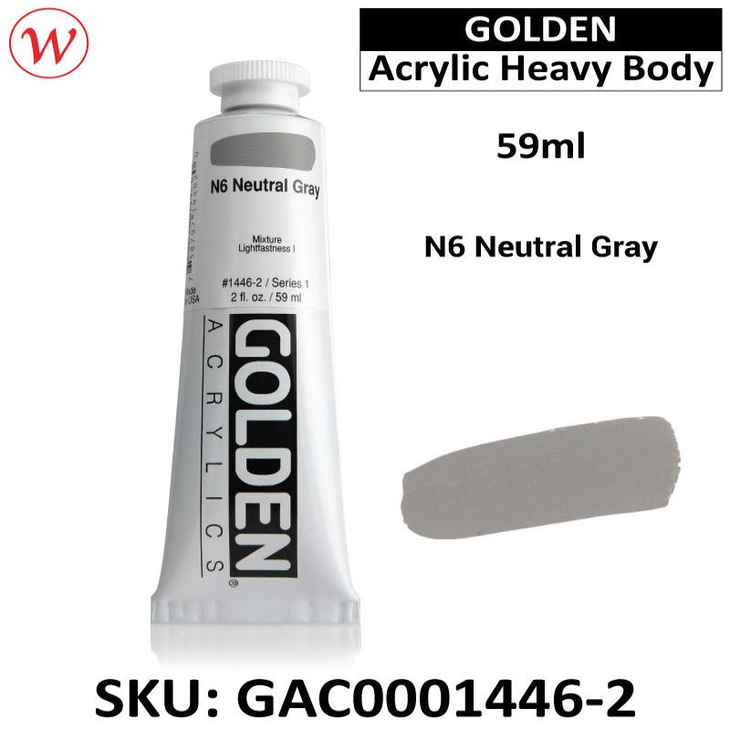 Golden Heavy Body Acrylic Paint | (59ml)