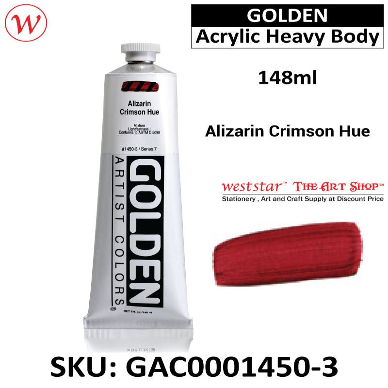 Golden Acrylic Heavy Body | (148ml)