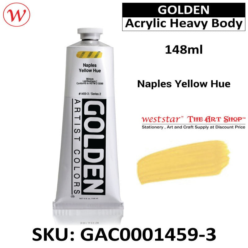 Golden Acrylic Heavy Body | (148ml)