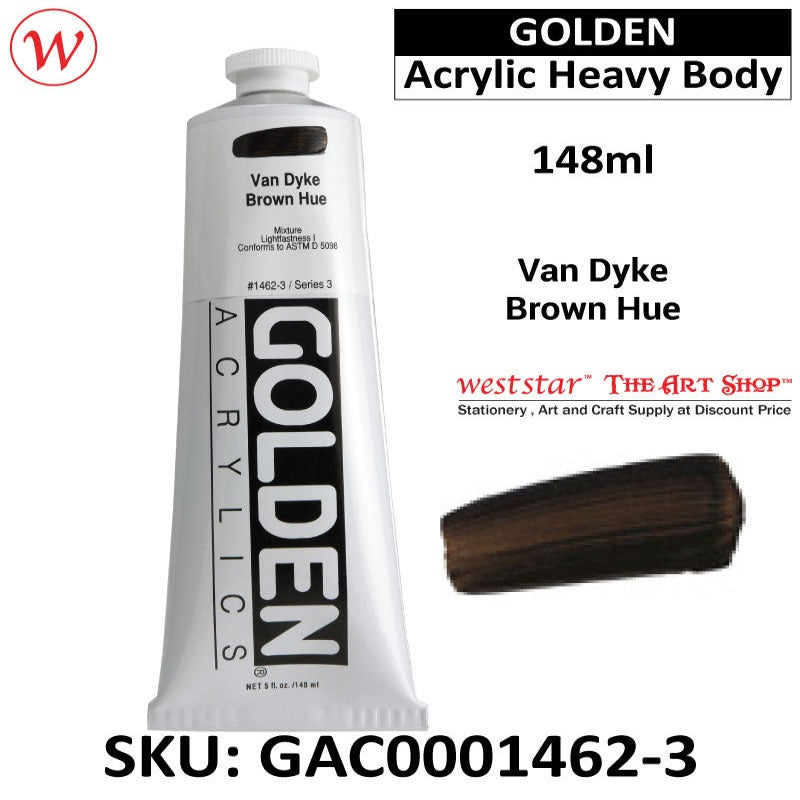 Golden Acrylic Heavy Body | (148ml)