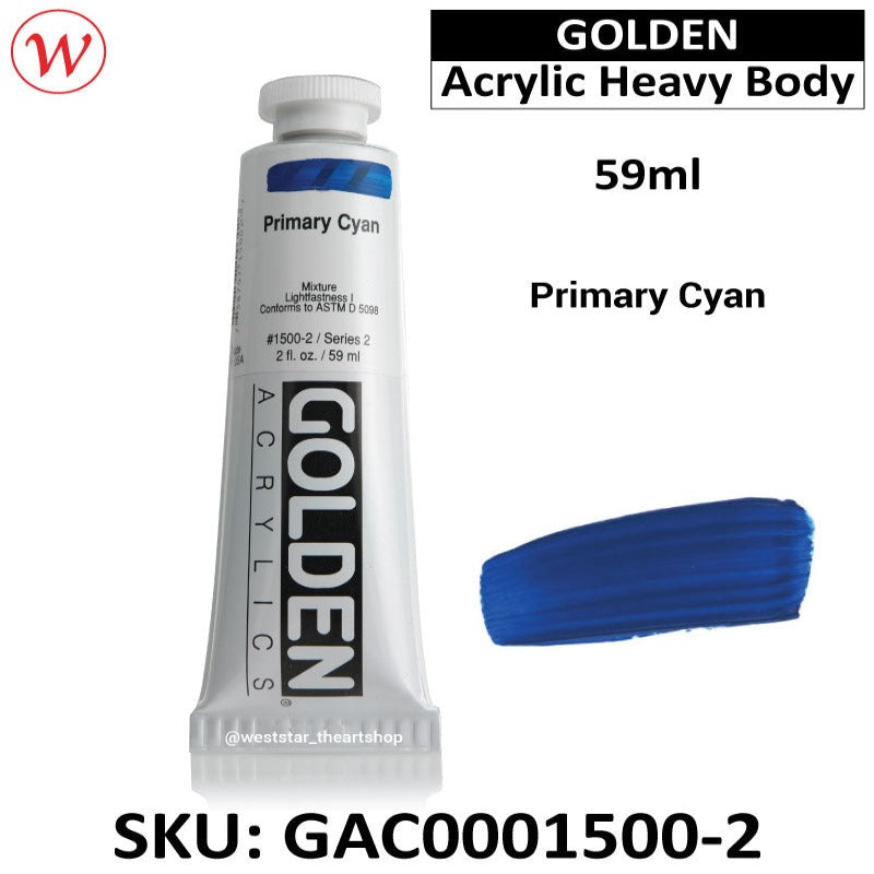 Golden Heavy Body Acrylic Paint | (59ml)