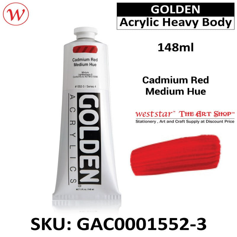 Golden Acrylic Heavy Body | (148ml)