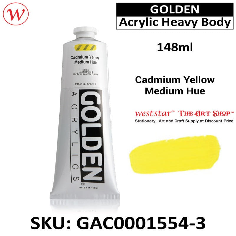 Golden Acrylic Heavy Body | (148ml)