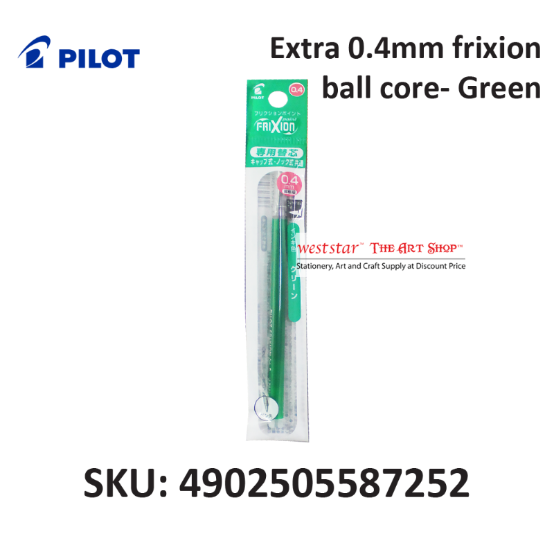 Extra 0.4mm frixion ball core