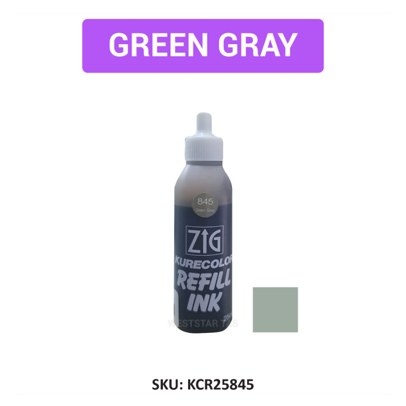 Zig Kurecolor Ink refill Zig Kurecolor Marker Ink Refill Alcohol Based Ink (25ml)