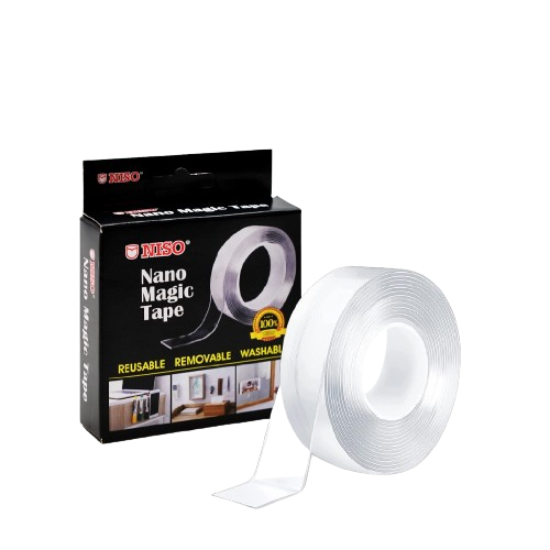 [WESTSTAR] NISO Nano Magic Tape (20mm *1.5m) / Double Sided Nano Adhesive Tape / Reusable Double Tape / Transparent Tape / Double Tape