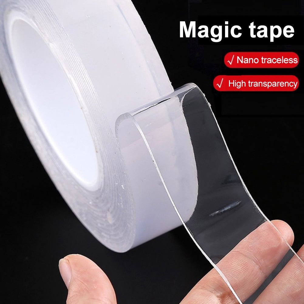 [WESTSTAR] NISO Nano Magic Tape (20mm *1.5m) / Double Sided Nano Adhesive Tape / Reusable Double Tape / Transparent Tape / Double Tape