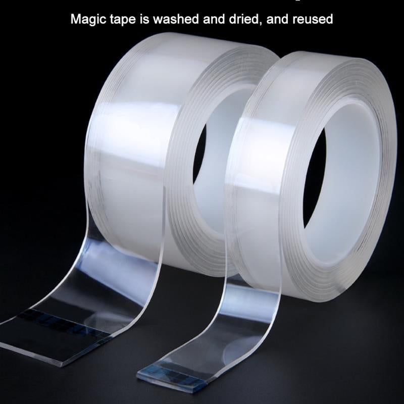 [WESTSTAR] NISO Nano Magic Tape (20mm *1.5m) / Double Sided Nano Adhesive Tape / Reusable Double Tape / Transparent Tape / Double Tape