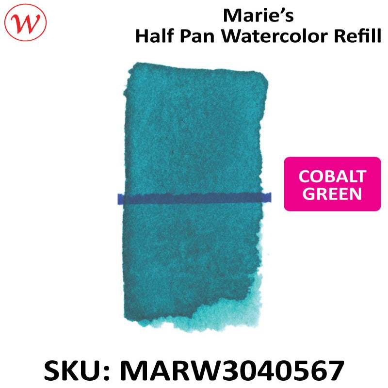 Marie's Watercolor Half Pan Refill