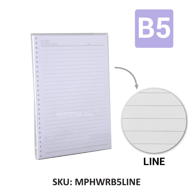 Handwriting B5 Refill (60sheets x 80gsm)