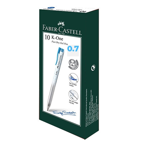 [Weststar TAS] Faber K-One 0.7 Gel Pen - Blue/Black