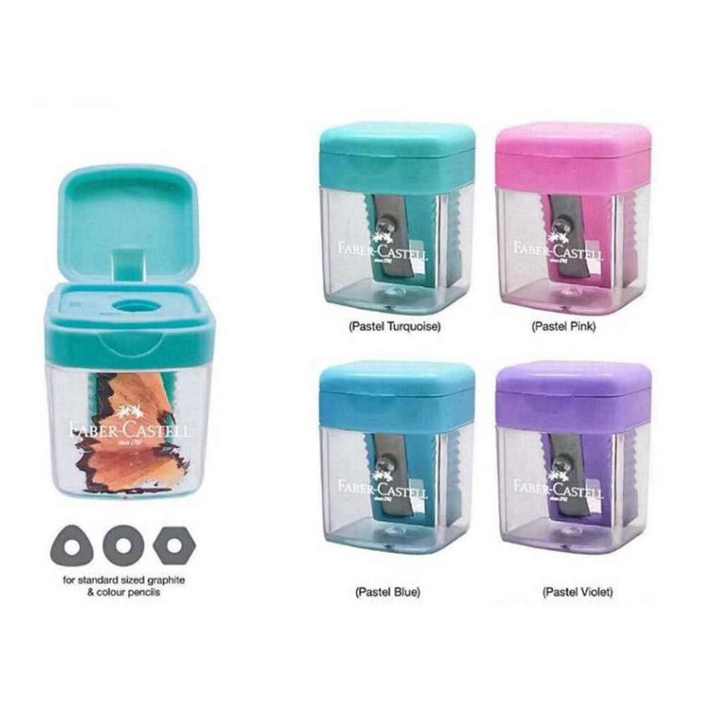 [Weststar TAS] Faber Mini Pastel Sharpener 2pcs/card