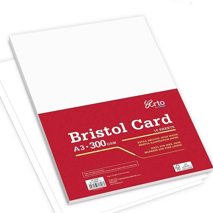 [Weststar TAS] Arto A3/A4 Bristol Card 300g * 10s