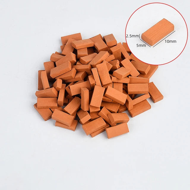 [Weststar TAS] Miniature 1:16 / 1:35 Red Brick - 50pcs