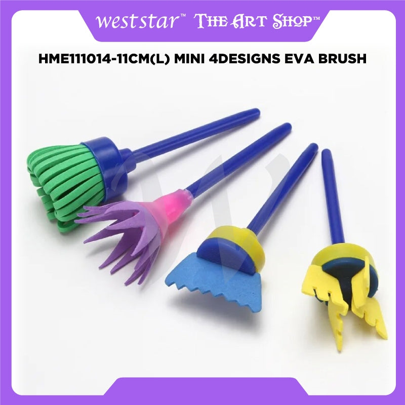 [Weststar TAS] HME111014-11cm(L) Mini 4designs EVA Brush