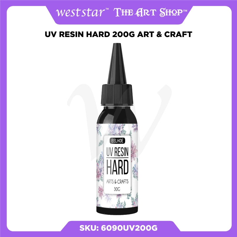 [Weststar TAS] UV Resin Hard 200g Art & Craft