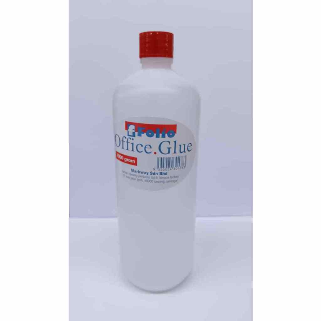 [WESTSTAR] FOLIO PVA Office Clear Glue Transparent / White Glue 230g/1000g