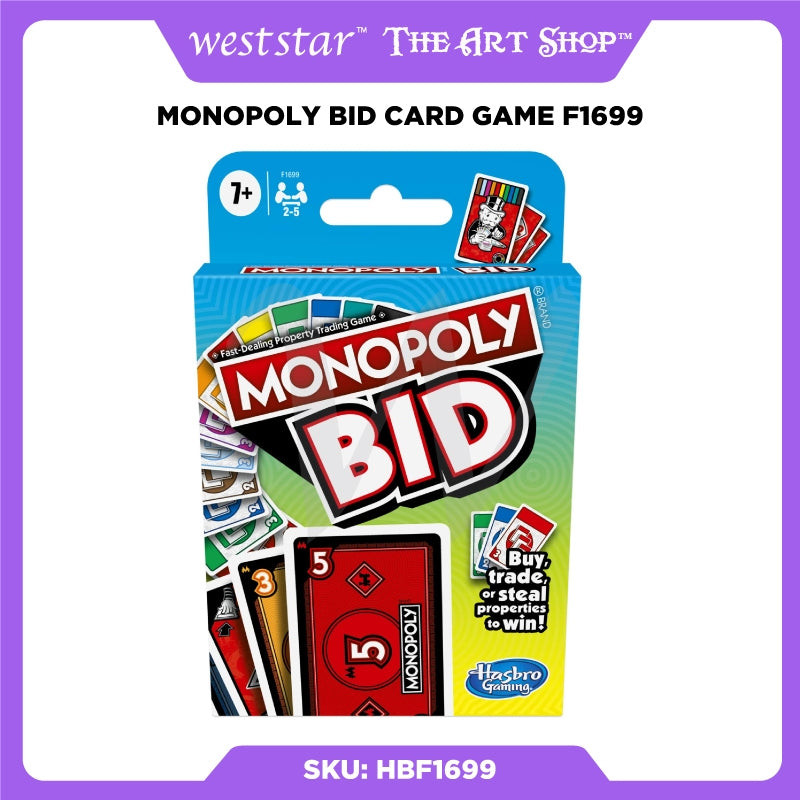 [Weststar TAS] Monopoly BID Card Game F1699