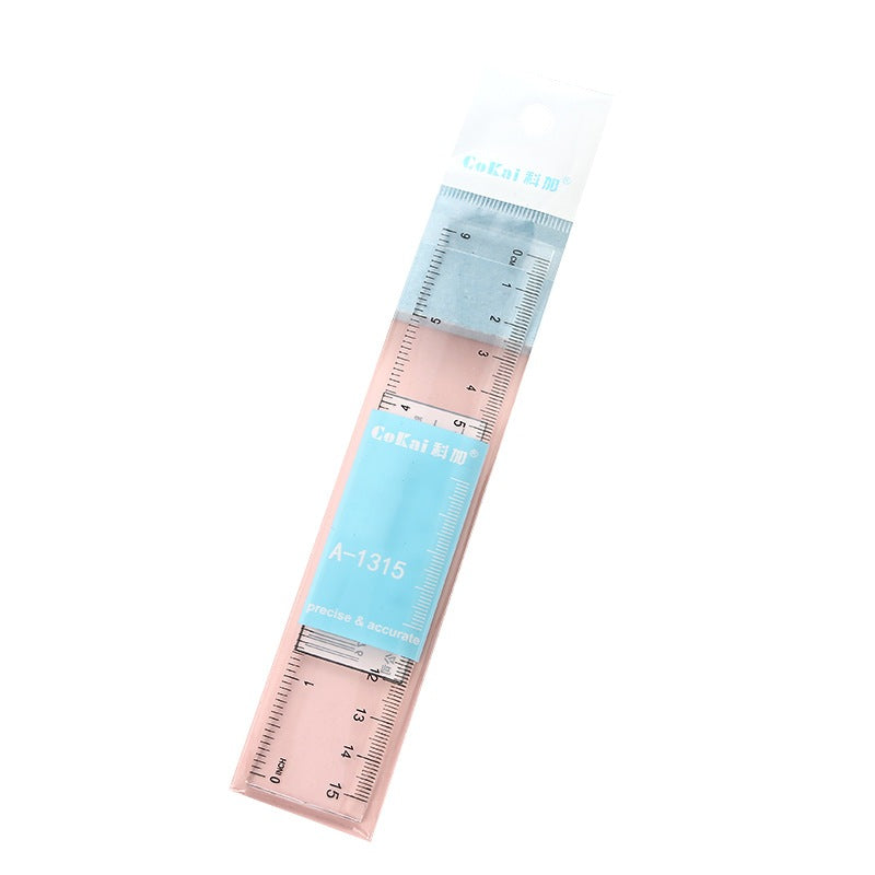 [Weststar TAS] A-1330 Transparent 15/30cm Acrylic Ruler