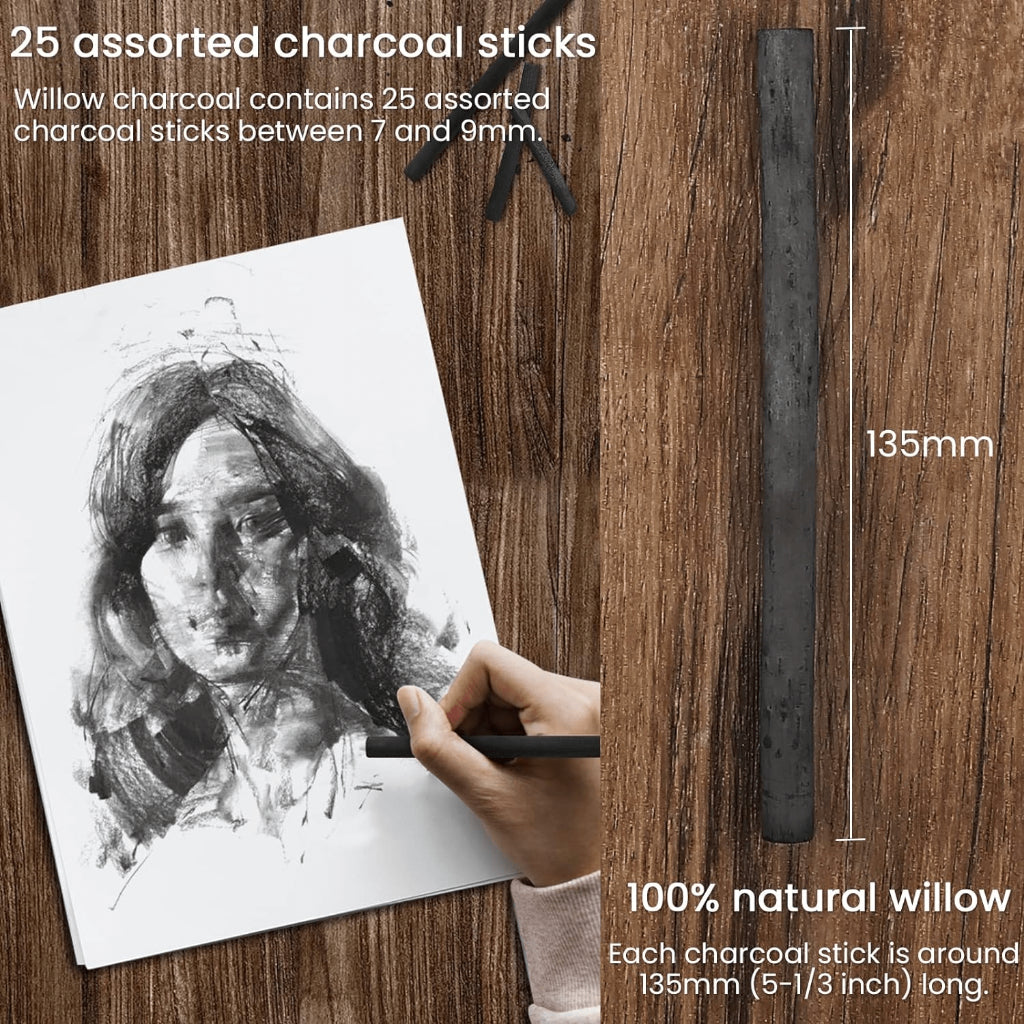 [WESTSTAR] Marie's Willow Charcoal Stick