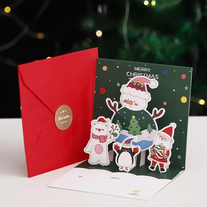 [Weststar TAS] 3D Xmas Card Greeting Card