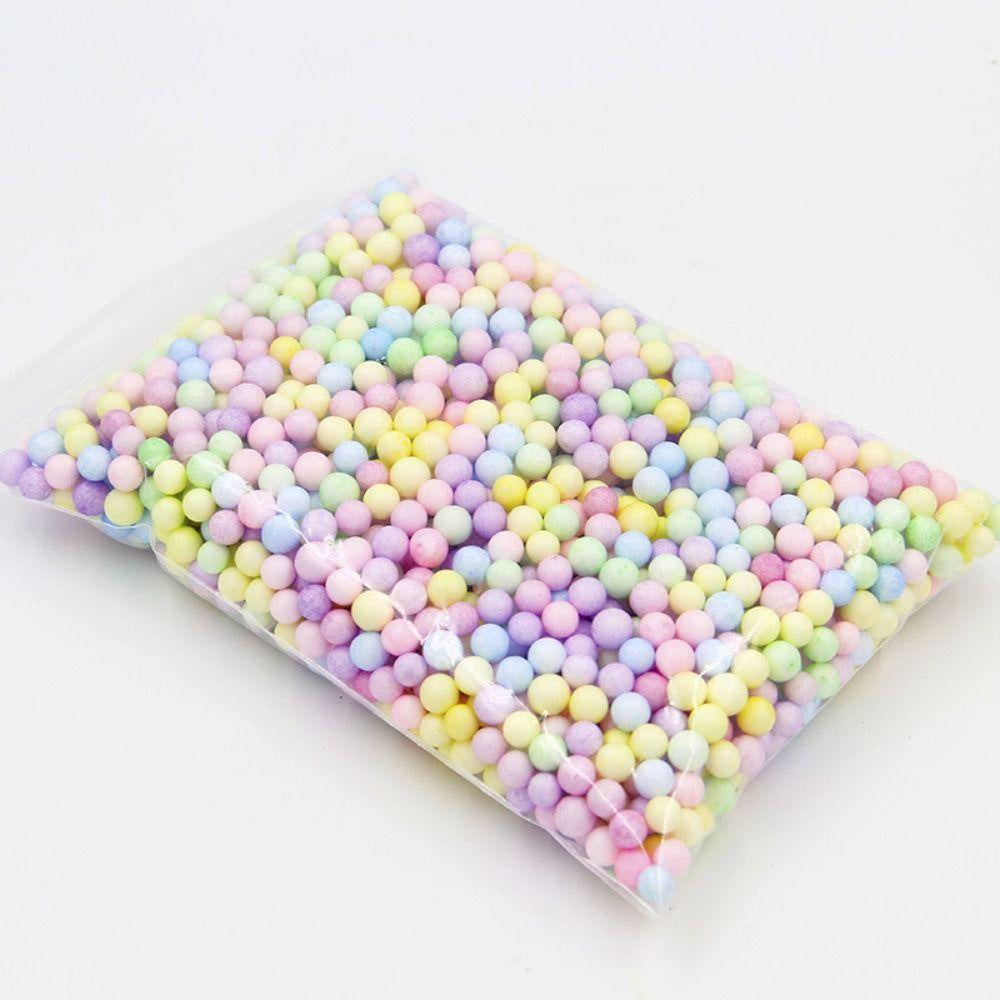 [WESTSTAR] Styrofoam Ball Pastel Polystrene Polyfoam Ball Macaron Foam Ball for Gift Box Gabus Bulat Col 2mm-6mm (26g)