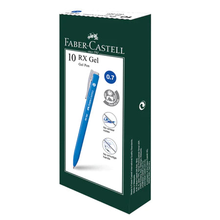 [WESTSTAR] (10pcs/Box) Faber RX Gel Pen 0.7