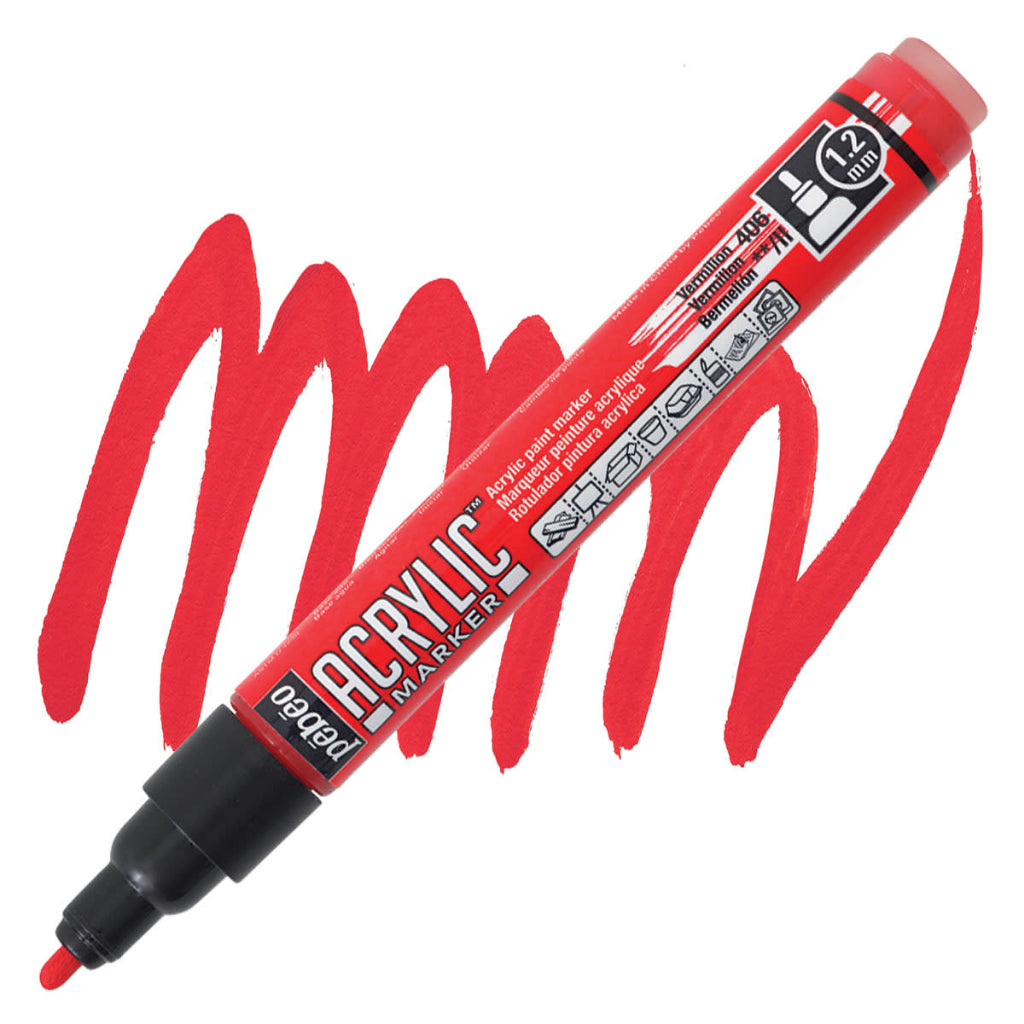 [Weststar TAS] Pebeo Acrylic Marker  |  Art Marker 1.2mm