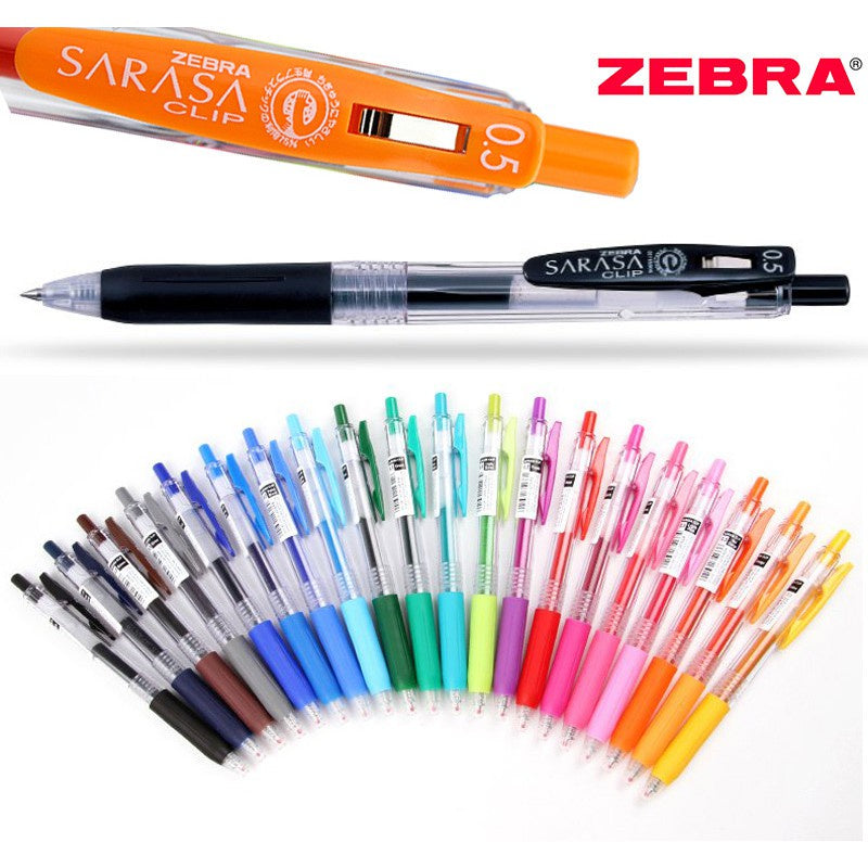 [Weststar] Zebra Sarasa Clip Gel Pen 0.5mm