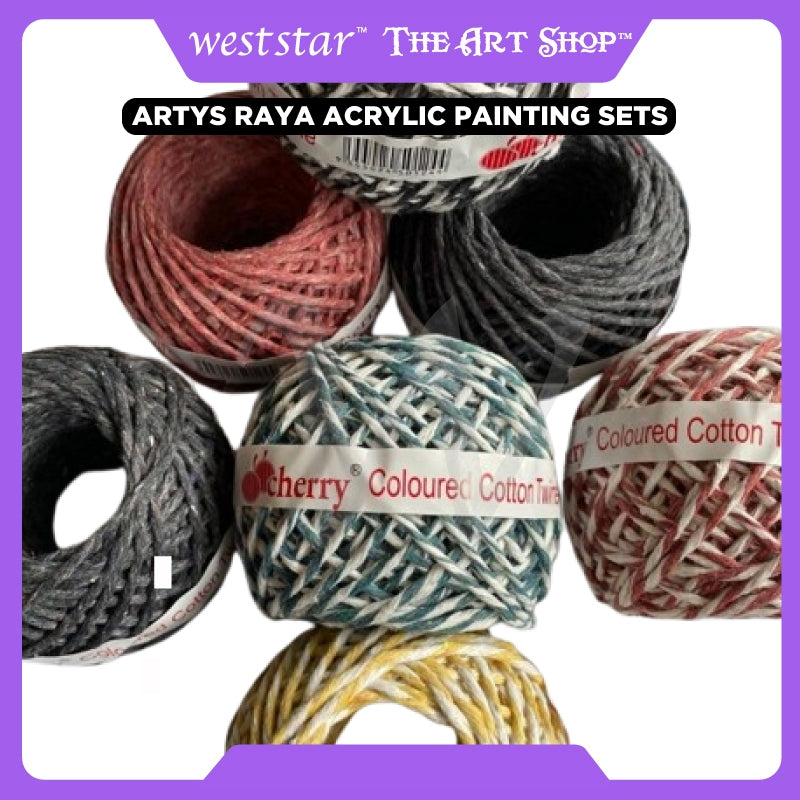 [WESTSTAR] Cherry Cotton Twine Coloured