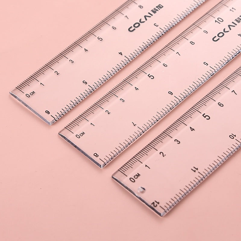 [Weststar TAS] A-1330 Transparent 15/30cm Acrylic Ruler