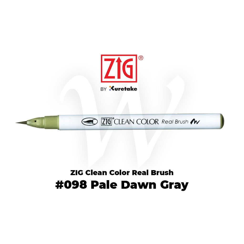 [WESTSTAR] KURETAKE ZIG Clean Color Real Brush Pen Water Color Brush Pen (Single Pc)