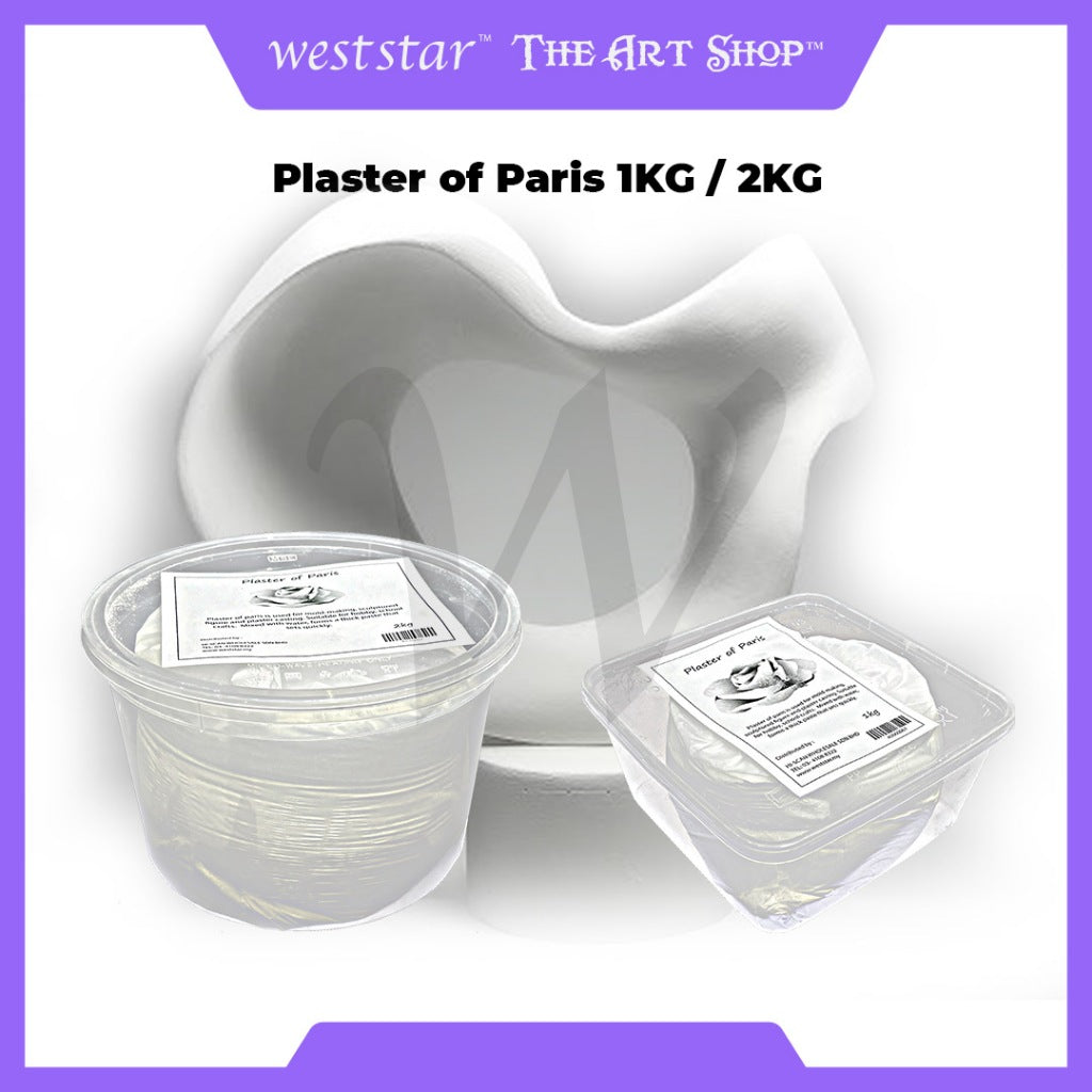 Plaster of Paris - 1kg / 1kg / 25kgs +-