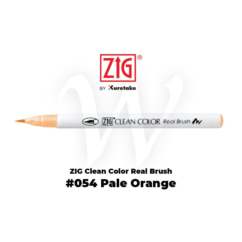 [WESTSTAR] KURETAKE ZIG Clean Color Real Brush Pen Water Color Brush Pen (Single Pc)