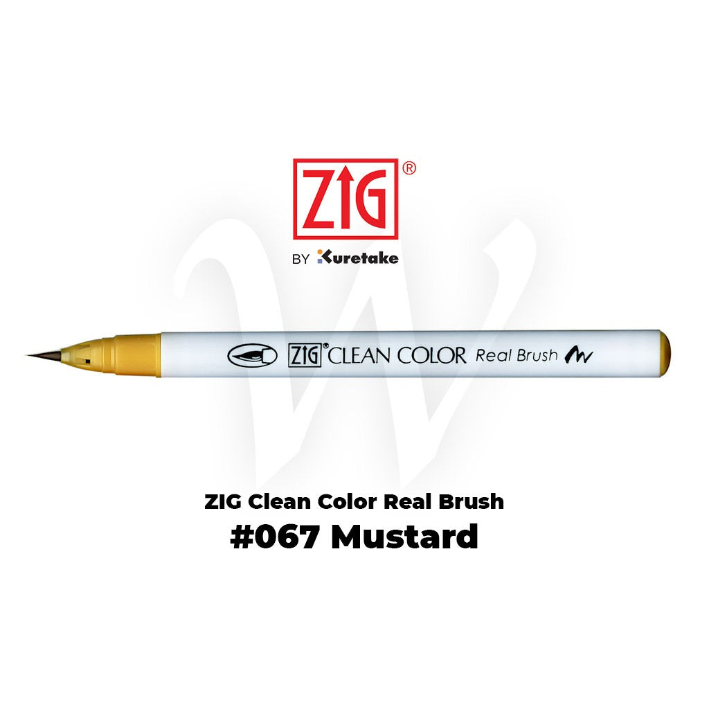 [WESTSTAR] KURETAKE ZIG Clean Color Real Brush Pen Water Color Brush Pen (Single Pc)