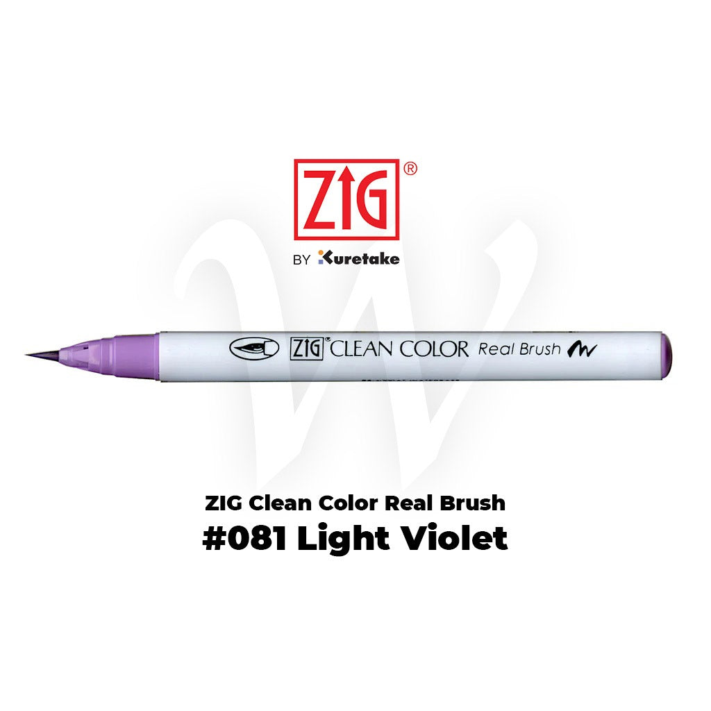 [WESTSTAR] KURETAKE ZIG Clean Color Real Brush Pen Water Color Brush Pen (Single Pc)