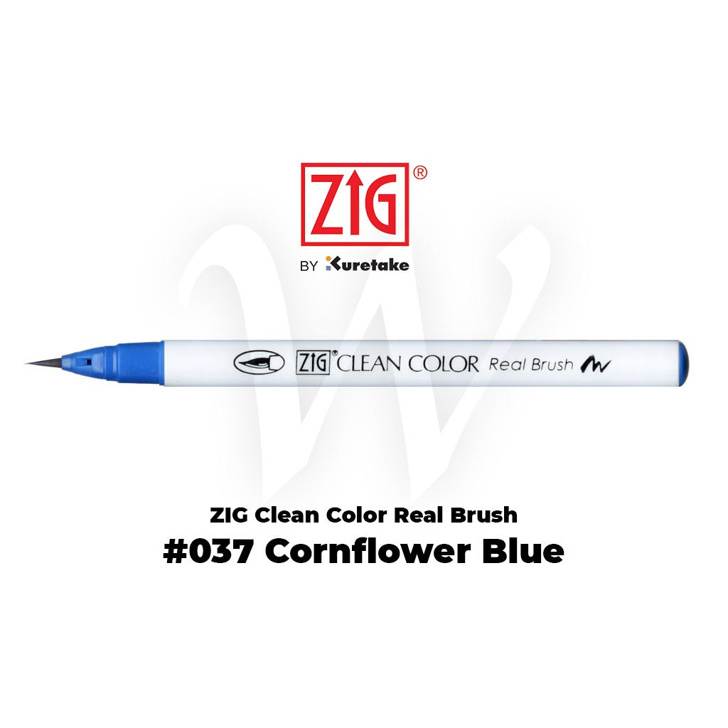 [WESTSTAR] KURETAKE ZIG Clean Color Real Brush Pen Water Color Brush Pen (Single Pc)