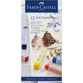 FABER CASTELL Creative Studio Soft Pastel Set - 12 / 24 / 36 / 72 colours