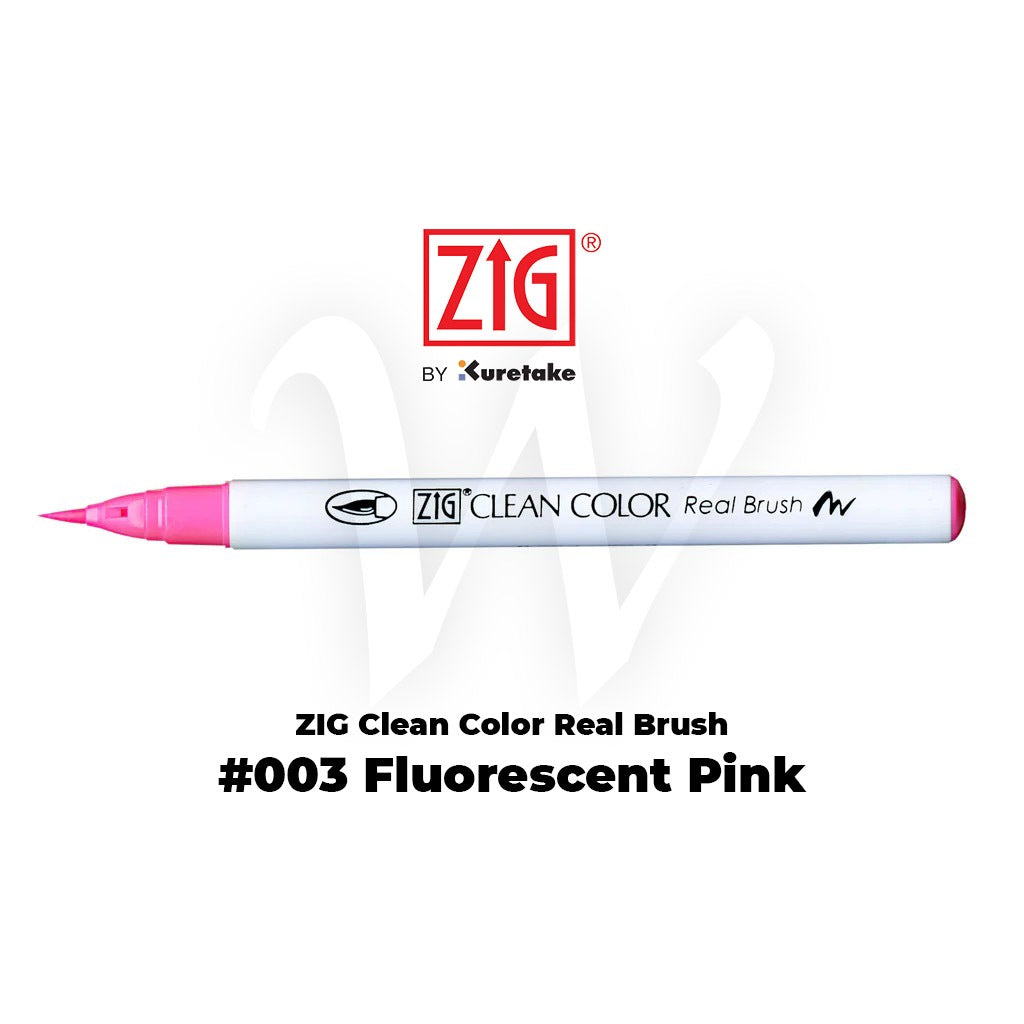 [WESTSTAR] KURETAKE ZIG Clean Color Real Brush Pen Water Color Brush Pen (Single Pc)