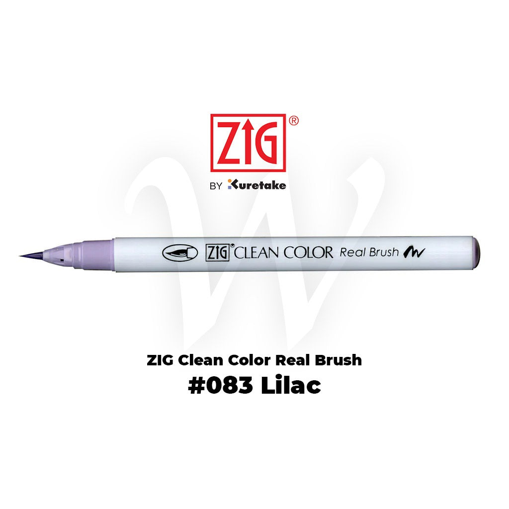 [WESTSTAR] KURETAKE ZIG Clean Color Real Brush Pen Water Color Brush Pen (Single Pc)