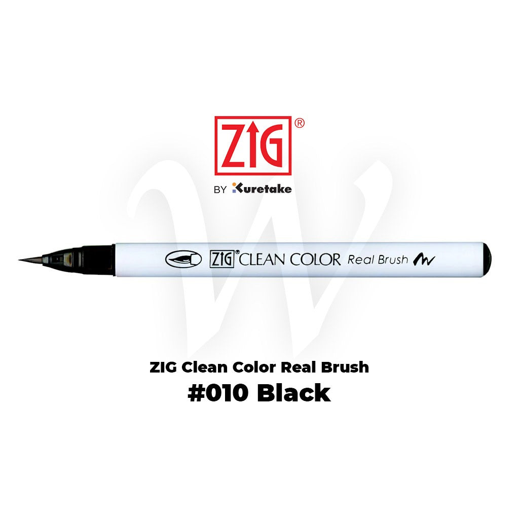 [WESTSTAR] KURETAKE ZIG Clean Color Real Brush Pen Water Color Brush Pen (Single Pc)