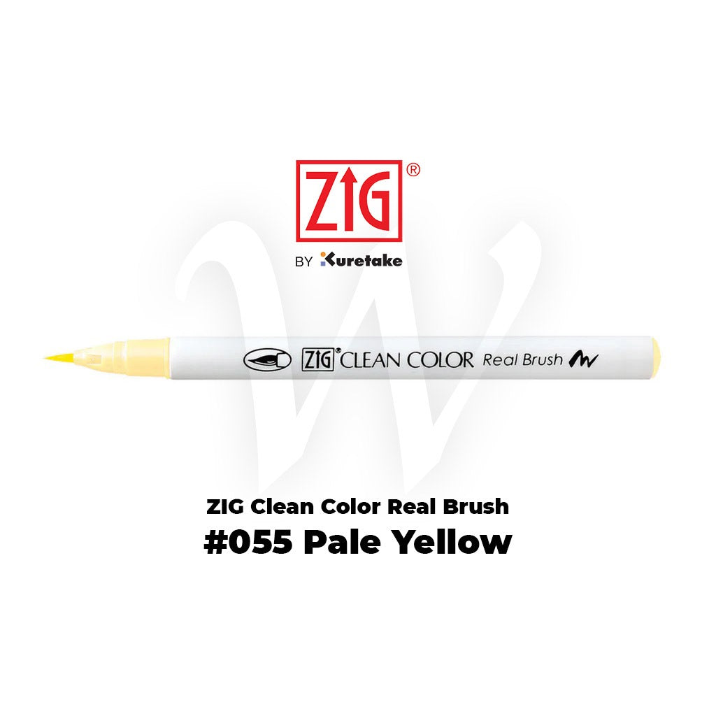 [WESTSTAR] KURETAKE ZIG Clean Color Real Brush Pen Water Color Brush Pen (Single Pc)